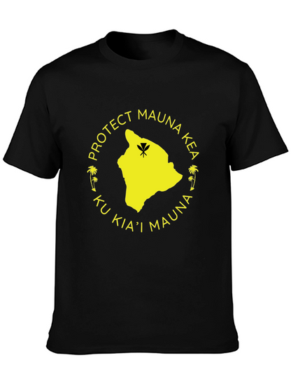 Protect Mauna Kea Black T-Shirt