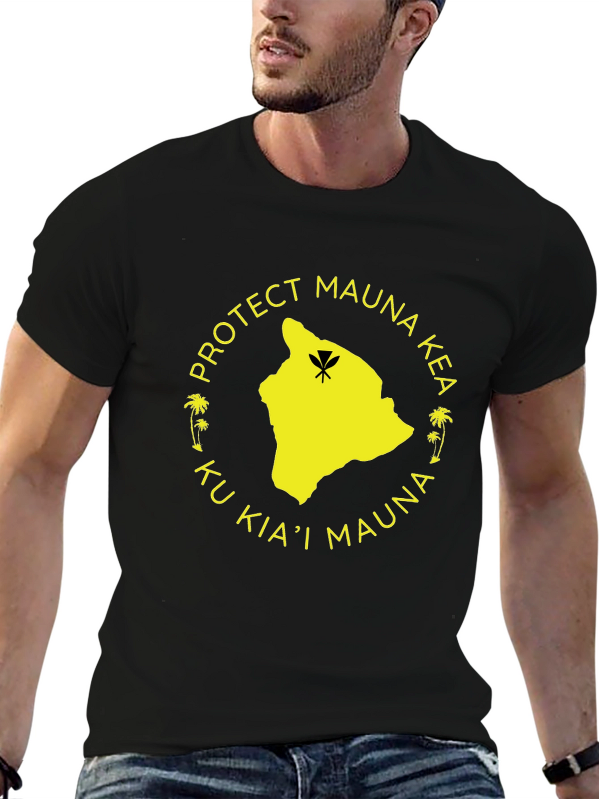 Protect Mauna Kea Black T-Shirt