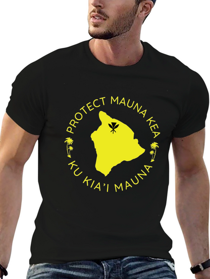 Protect Mauna Kea Black T-Shirt
