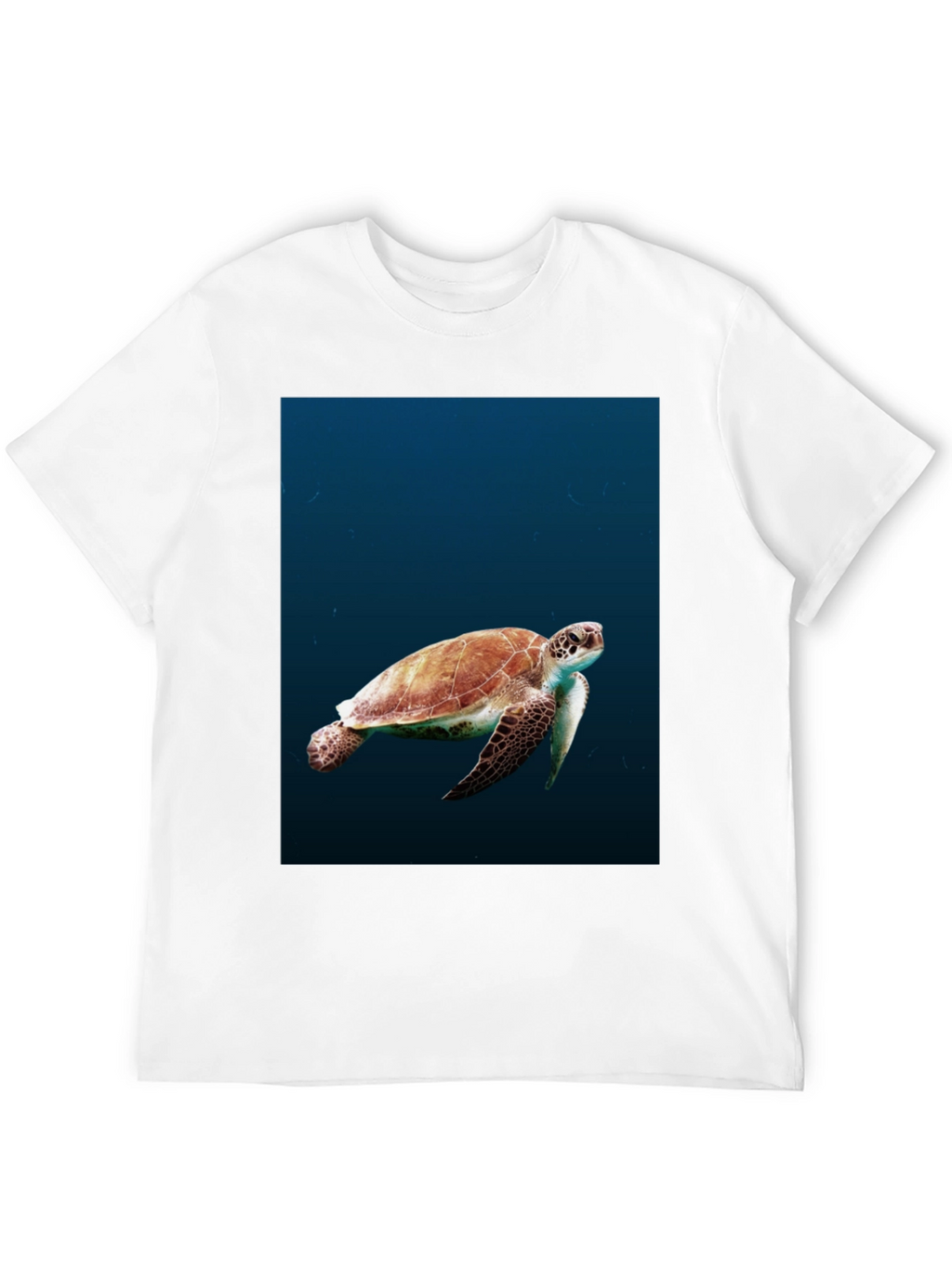 Sea Turtle Graphic Black T-Shirt