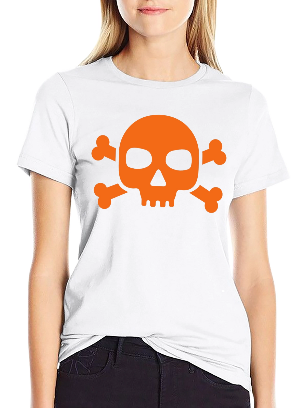 Skull & Crossbones Graphic T-Shirt - Mens Black Tee