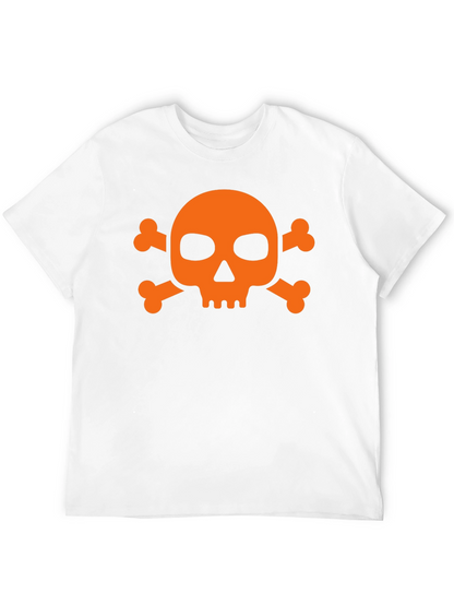 Skull & Crossbones Graphic T-Shirt - Mens Black Tee
