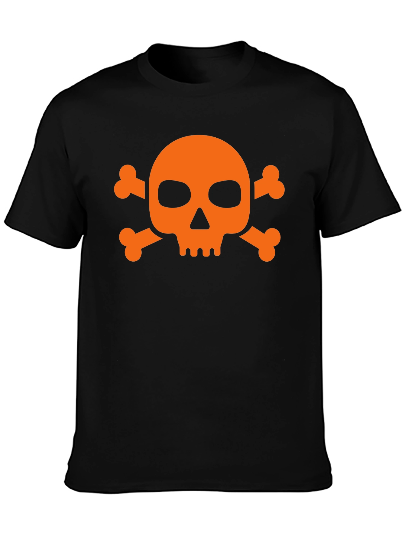 Skull & Crossbones Graphic T-Shirt - Mens Black Tee