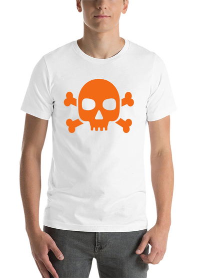 Skull & Crossbones Graphic T-Shirt - Mens Black Tee