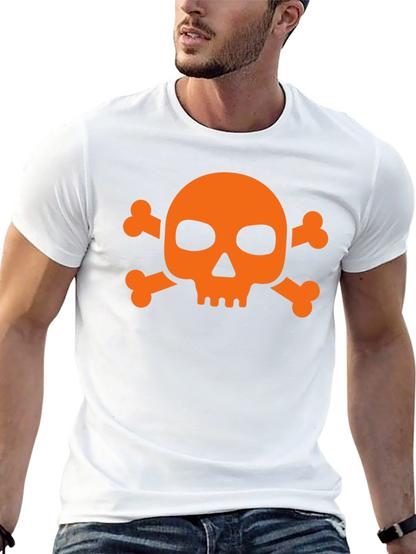Skull & Crossbones Graphic T-Shirt - Mens Black Tee
