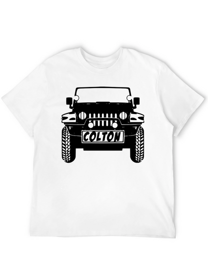 Colton Jeep Black Graphic T-Shirt