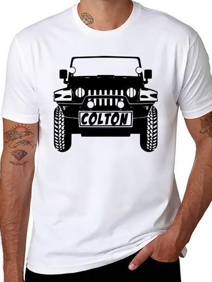 Colton Jeep Black Graphic T-Shirt