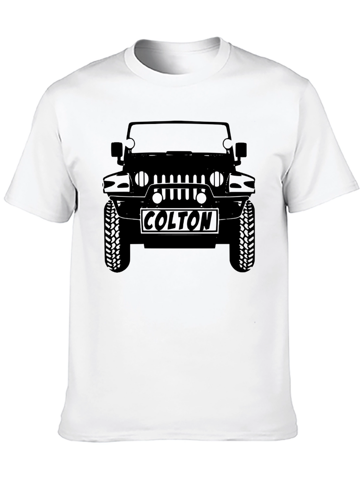 Colton Jeep Black Graphic T-Shirt