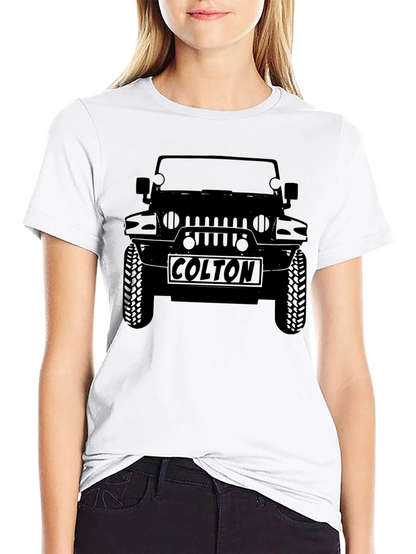 Colton Jeep Black Graphic T-Shirt
