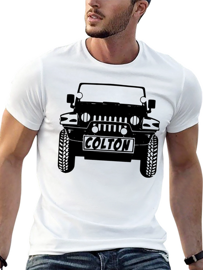 Colton Jeep Black Graphic T-Shirt