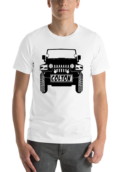 Colton Jeep Black Graphic T-Shirt
