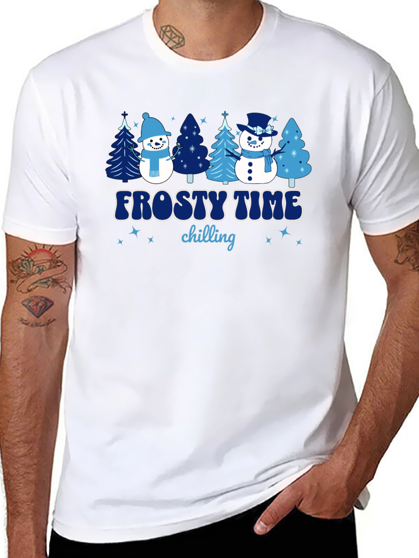 Frosty Time Chilling Graphic Tee