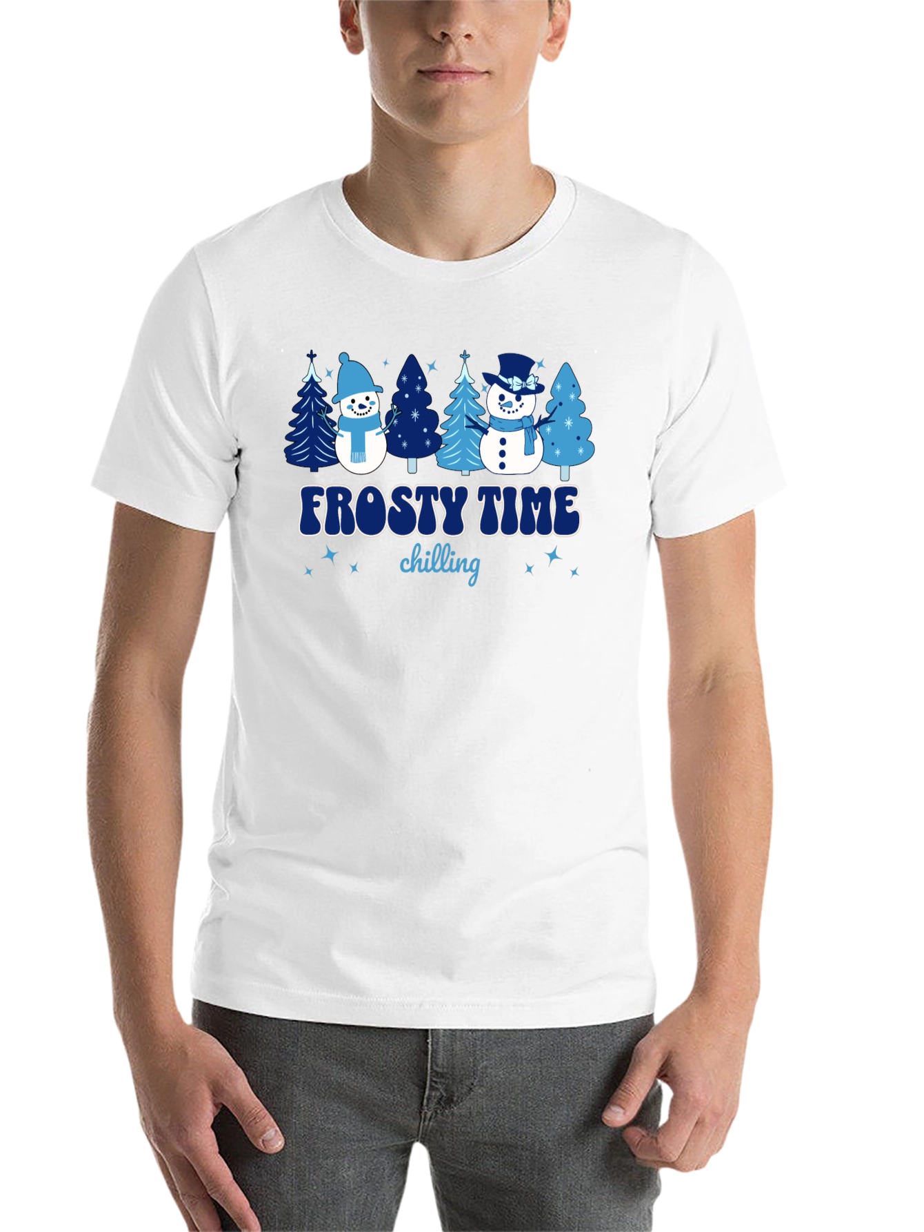 Frosty Time Chilling Graphic Tee