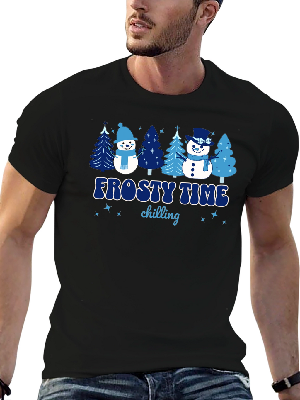 Frosty Time Chilling Graphic Tee