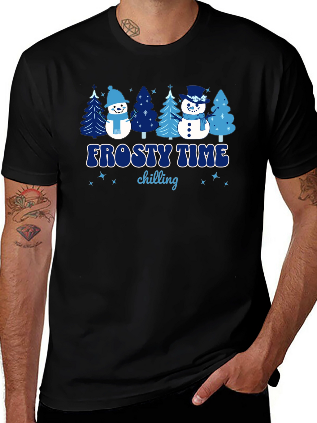 Frosty Time Chilling Graphic Tee