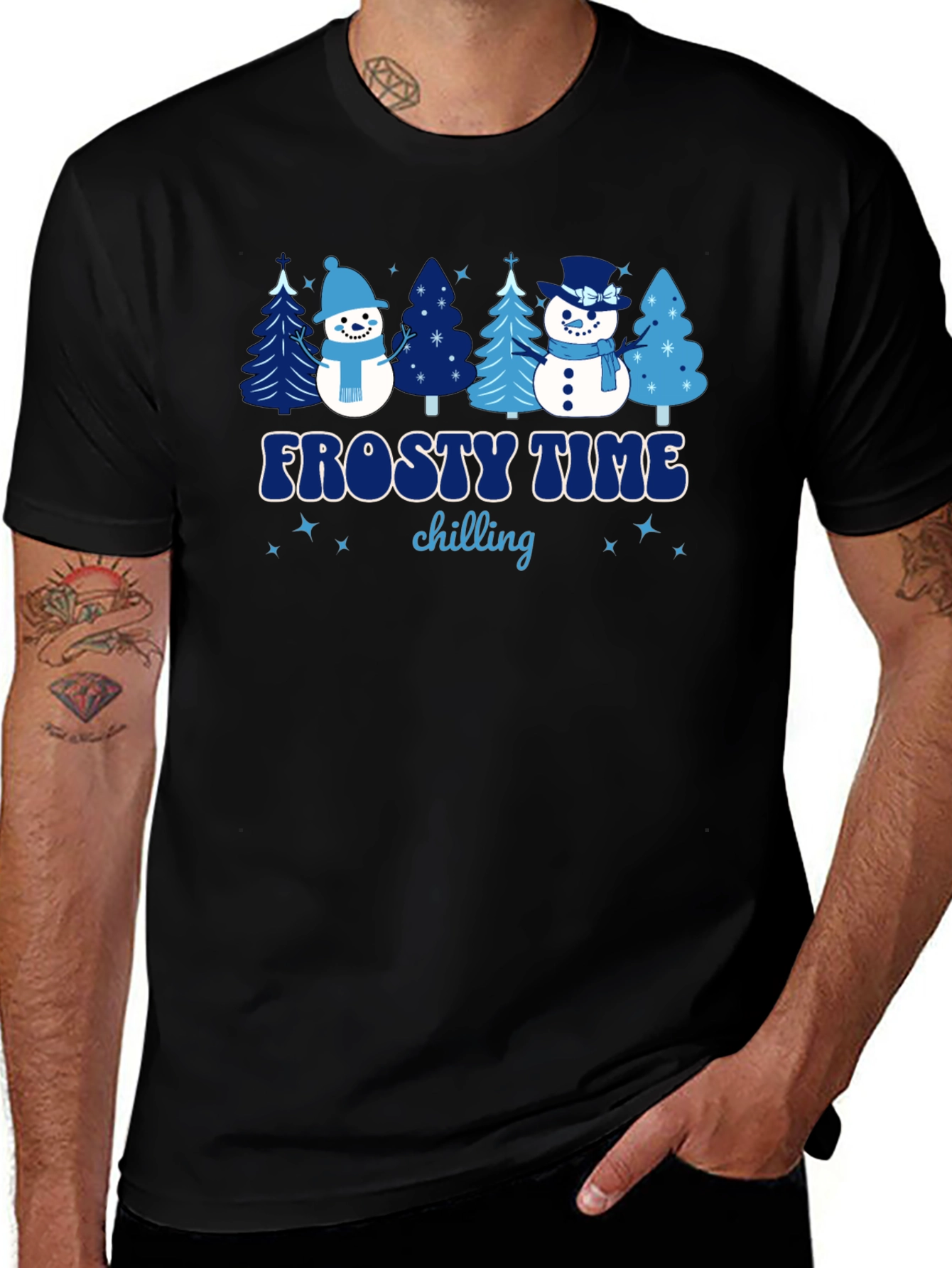 Frosty Time Chilling Graphic Tee