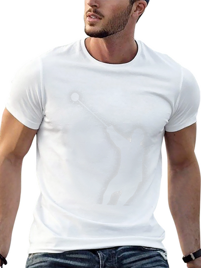 Hammer Throw Silhouette Black T-Shirt