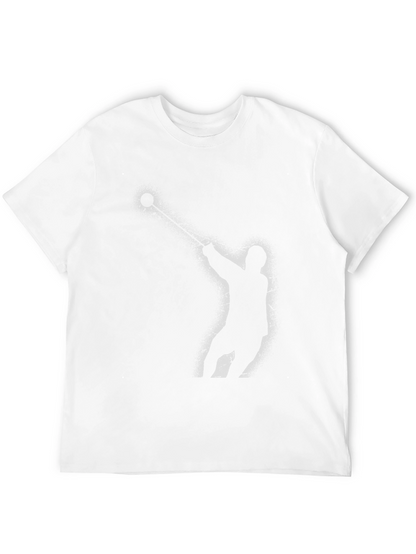 Hammer Throw Silhouette Black T-Shirt