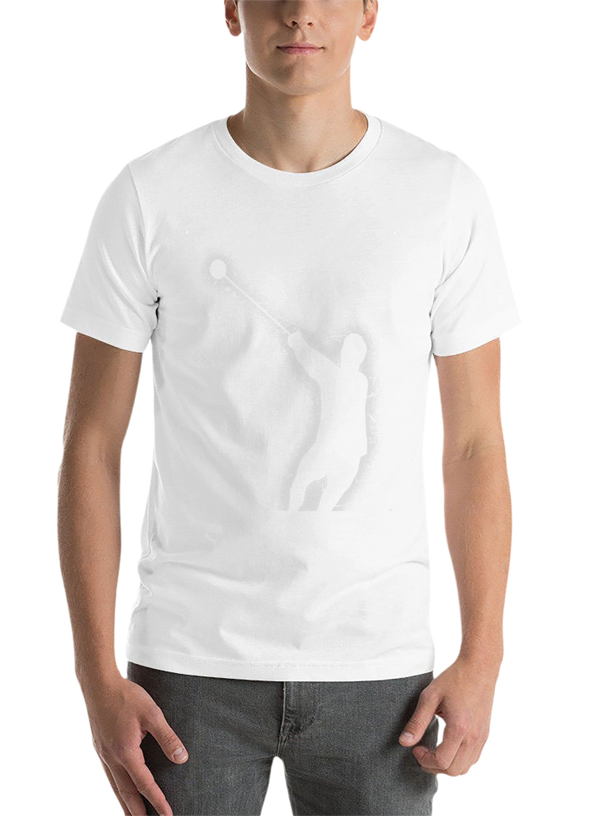 Hammer Throw Silhouette Black T-Shirt