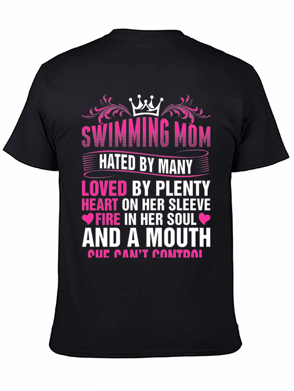 Swimming Mom Graphic T-Shirt