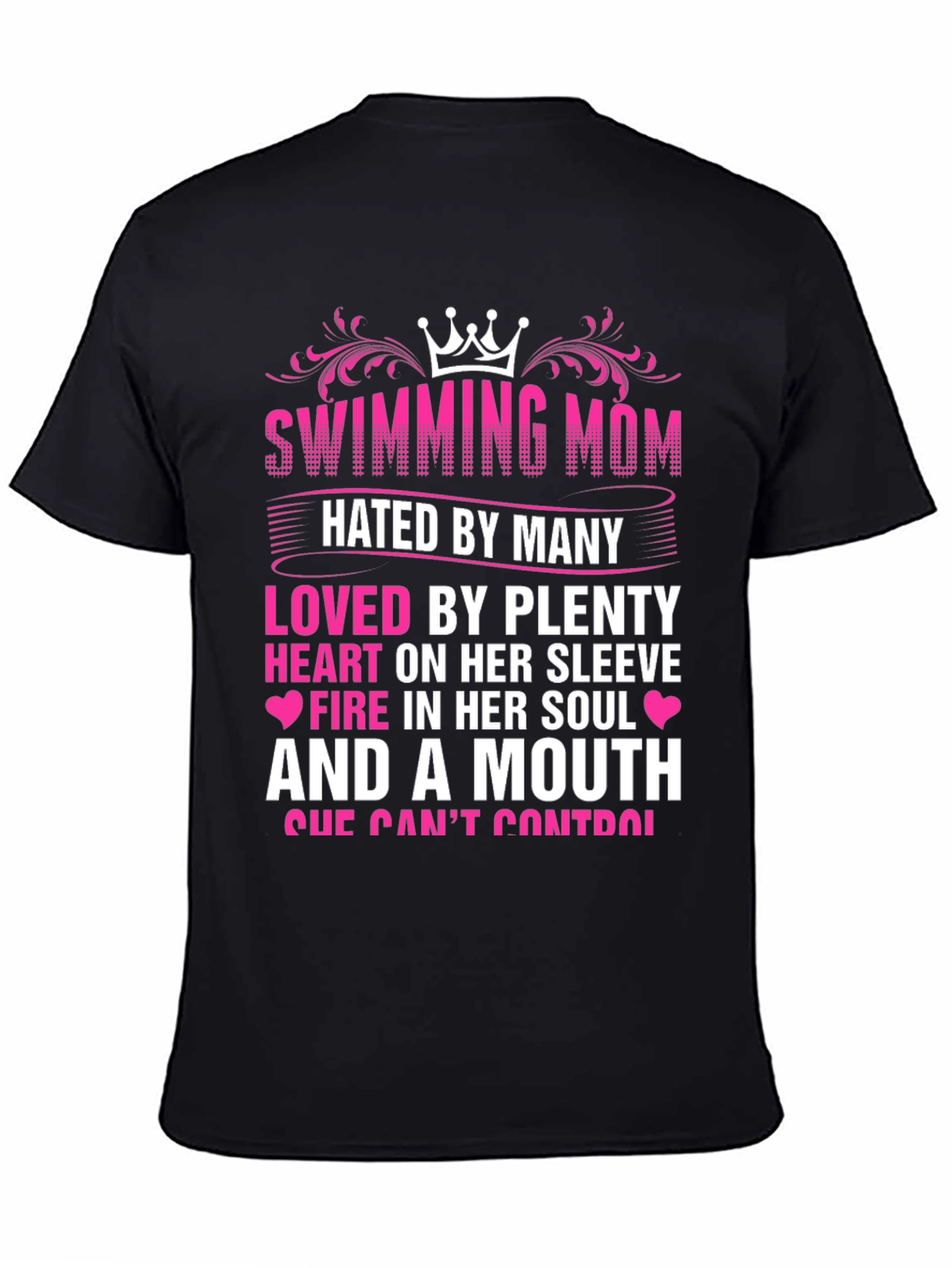 Swimming Mom Graphic T-Shirt