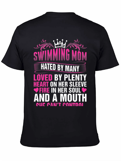 Swimming Mom Graphic T-Shirt