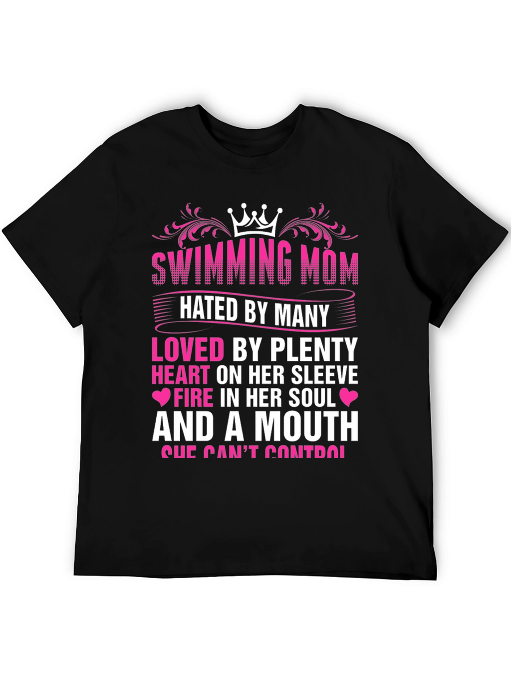 Swimming Mom Graphic T-Shirt