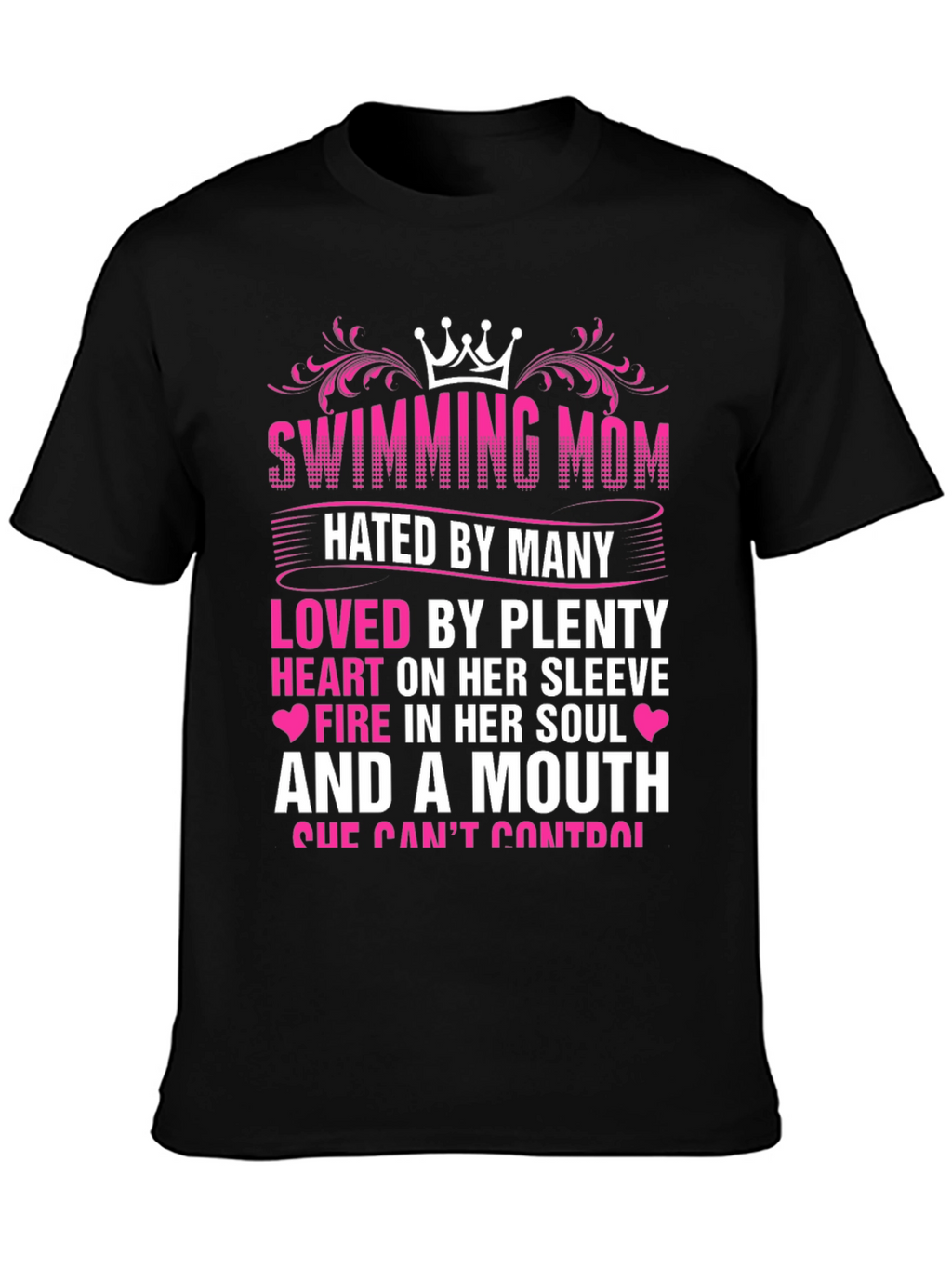 Swimming Mom Graphic T-Shirt