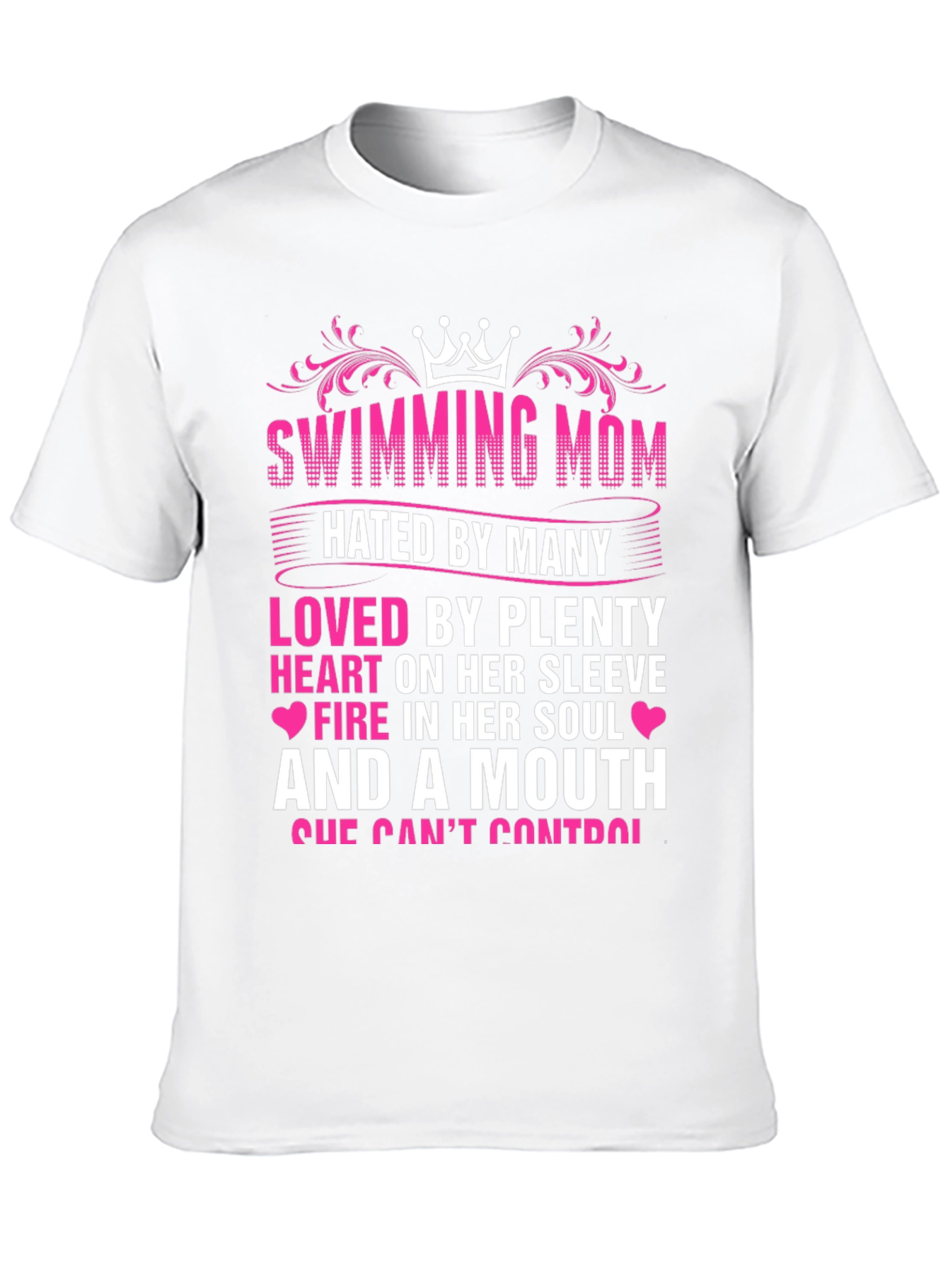 Swimming Mom Graphic T-Shirt