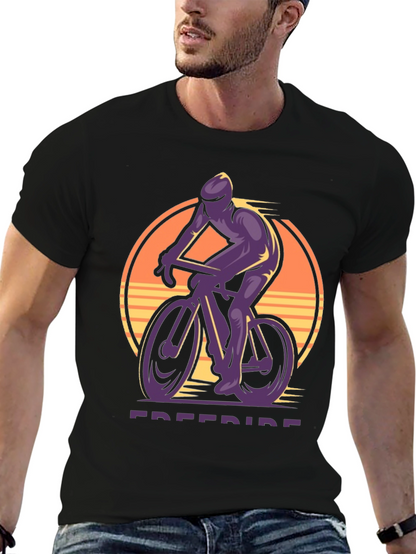 Freeride Graphic T-Shirt - Cycling Enthusiast Tee