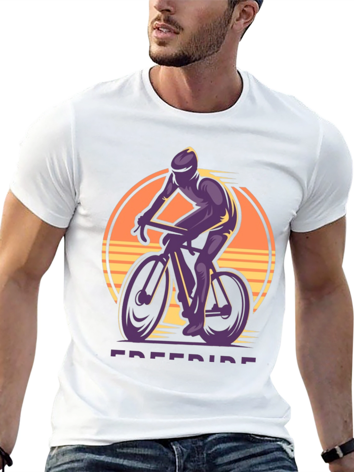 Freeride Graphic T-Shirt - Cycling Enthusiast Tee