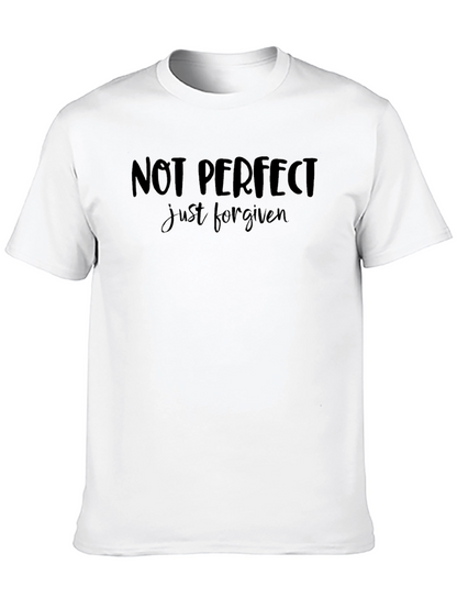 Not Perfect Just Forgiven Graphic Tee