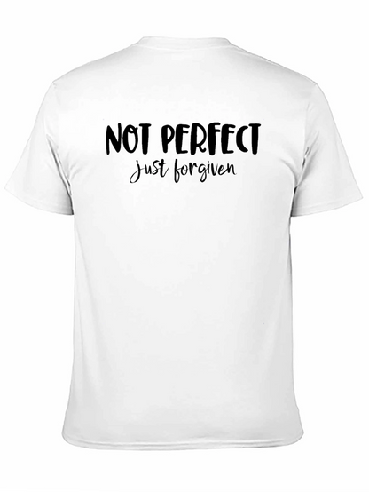 Not Perfect Just Forgiven Graphic Tee