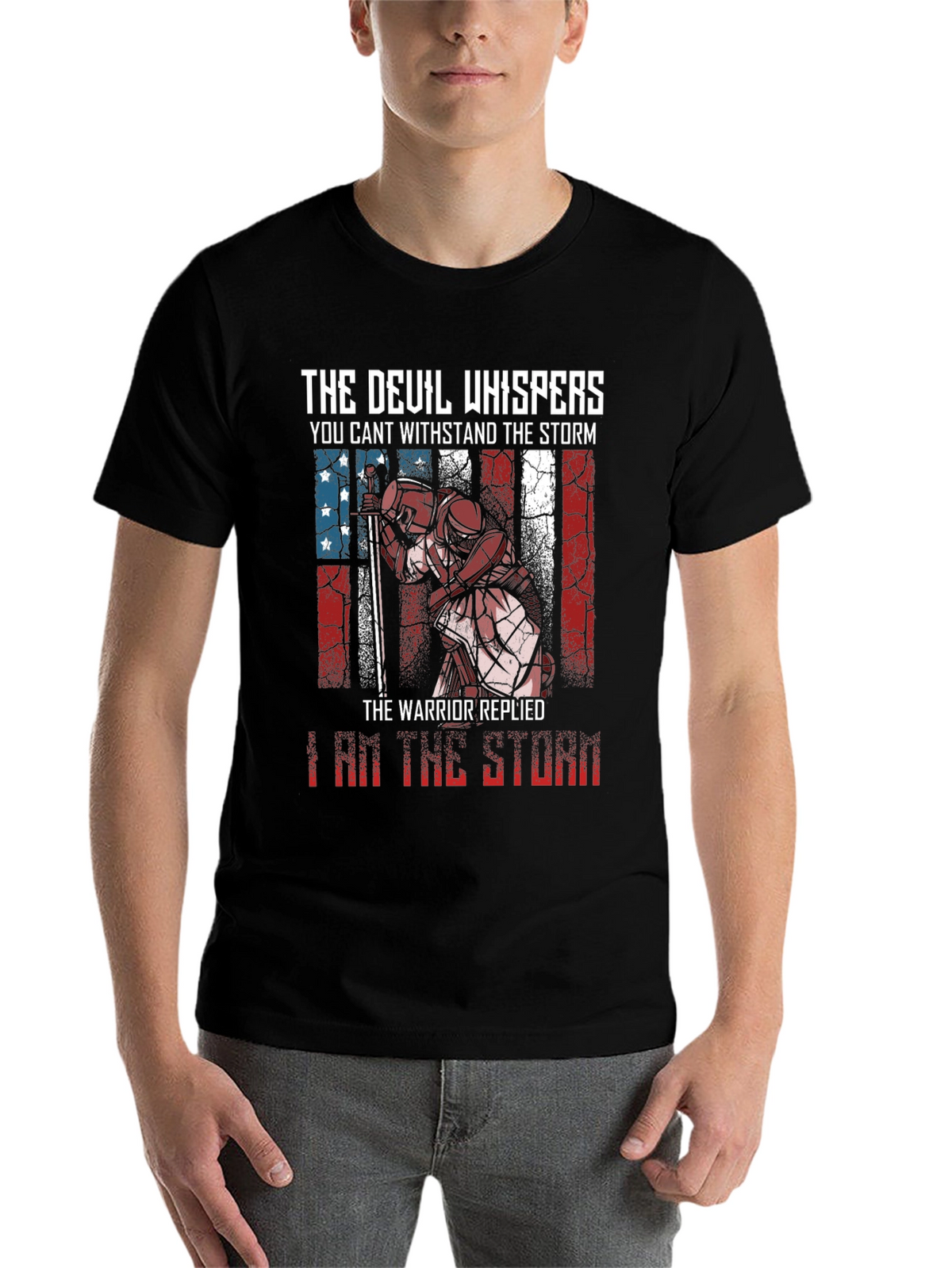 Warrior I Am The Storm Graphic Tee