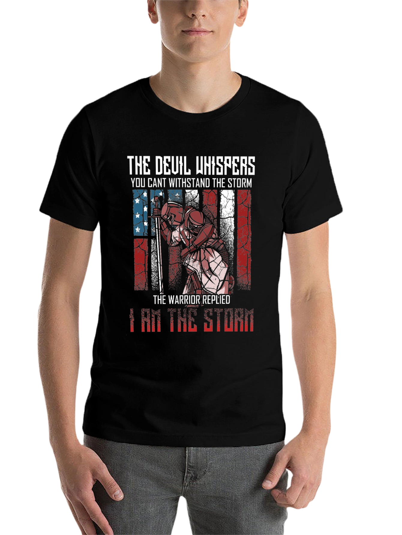 Warrior I Am The Storm Graphic Tee