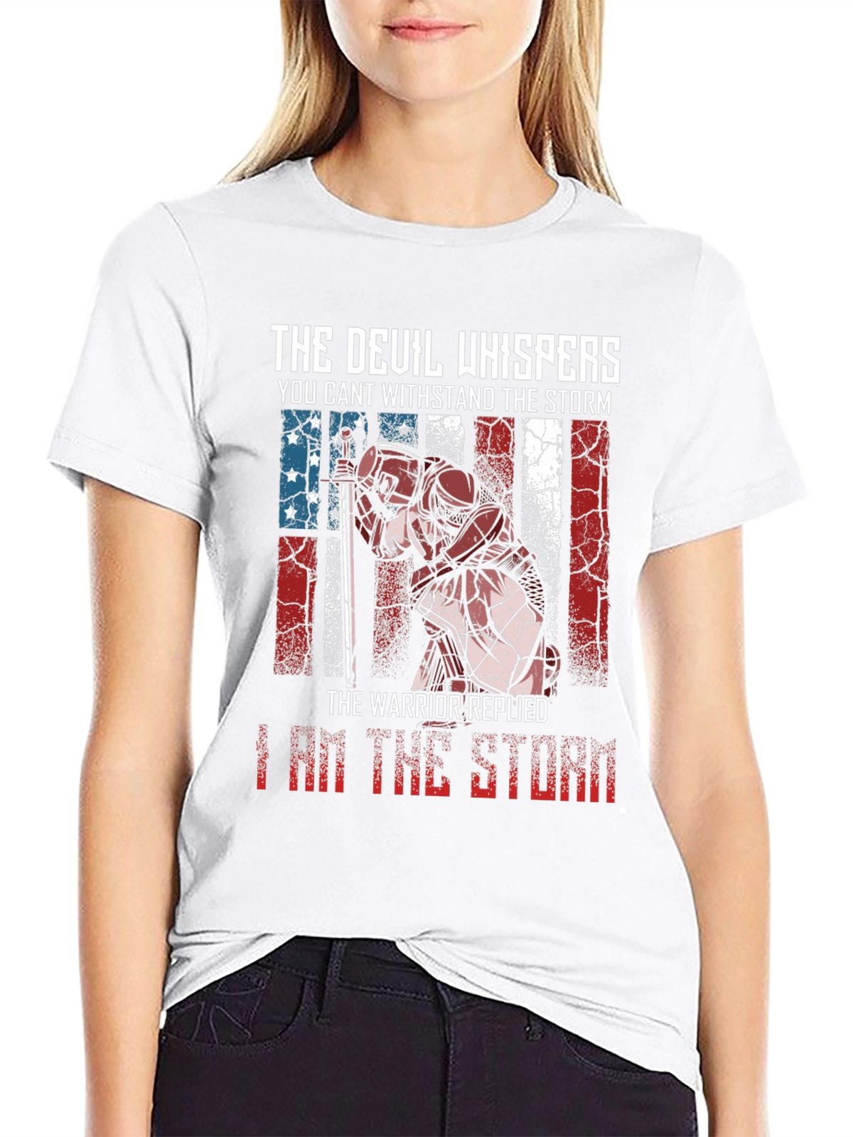 Warrior I Am The Storm Graphic Tee