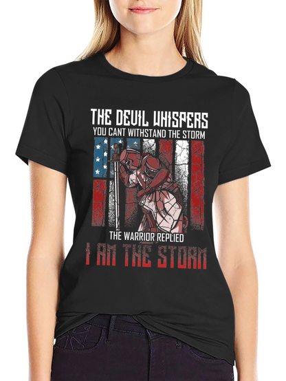 Warrior I Am The Storm Graphic Tee