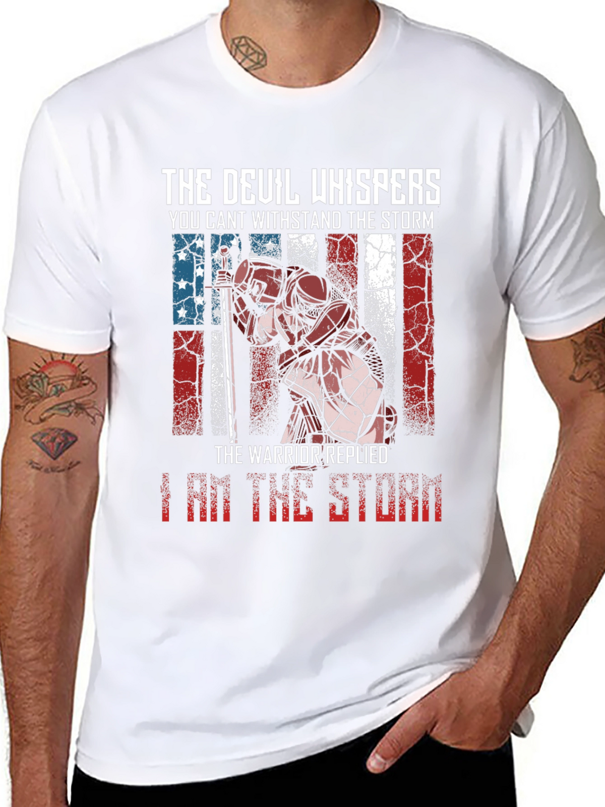 Warrior I Am The Storm Graphic Tee