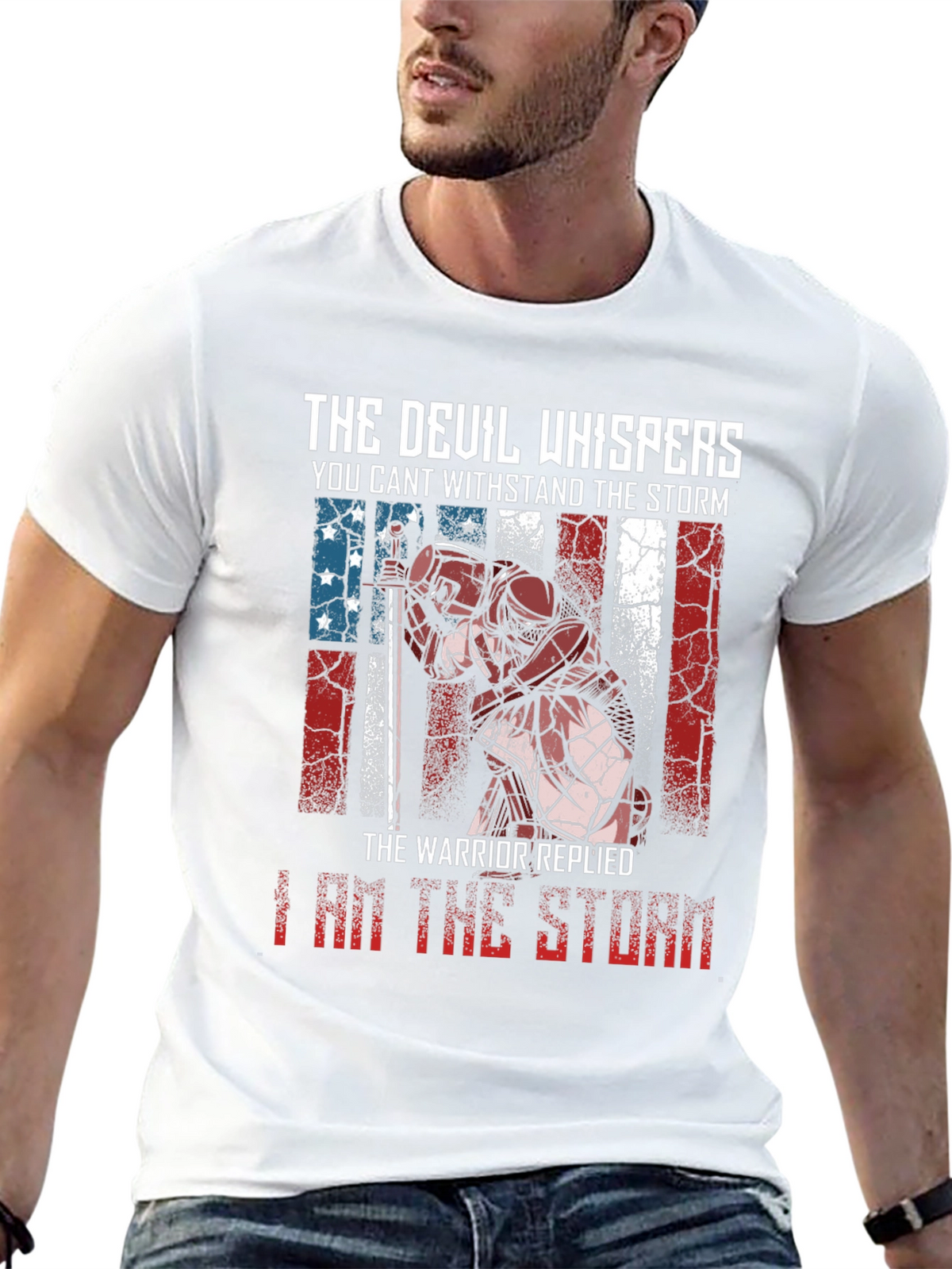Warrior I Am The Storm Graphic Tee