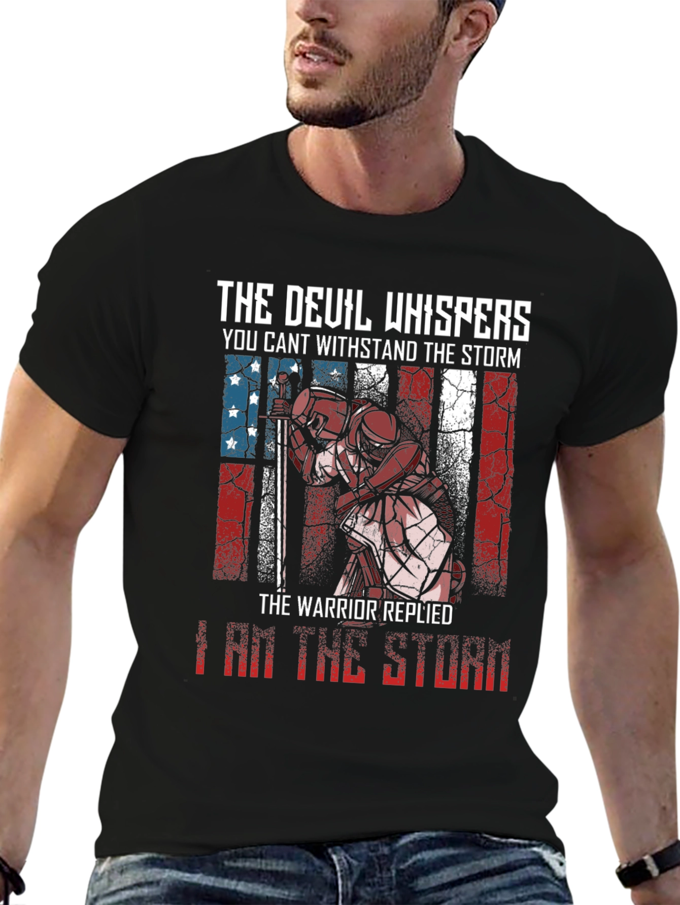 Warrior I Am The Storm Graphic Tee