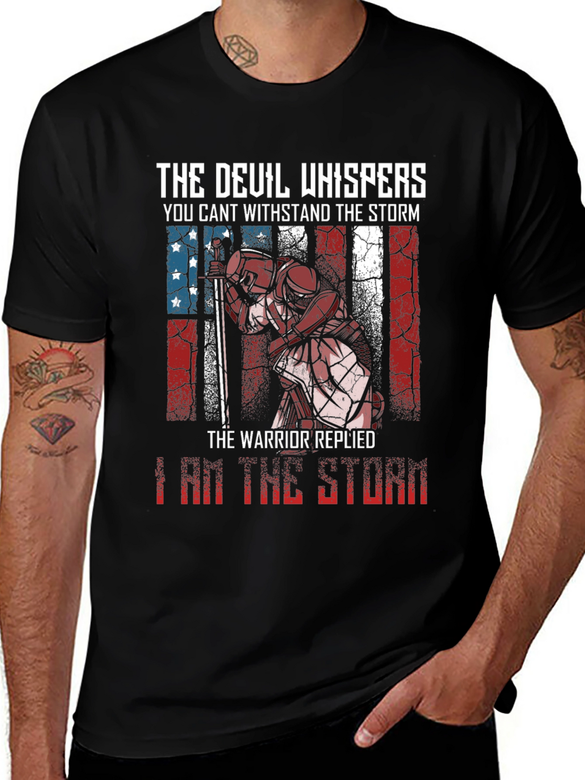 Warrior I Am The Storm Graphic Tee