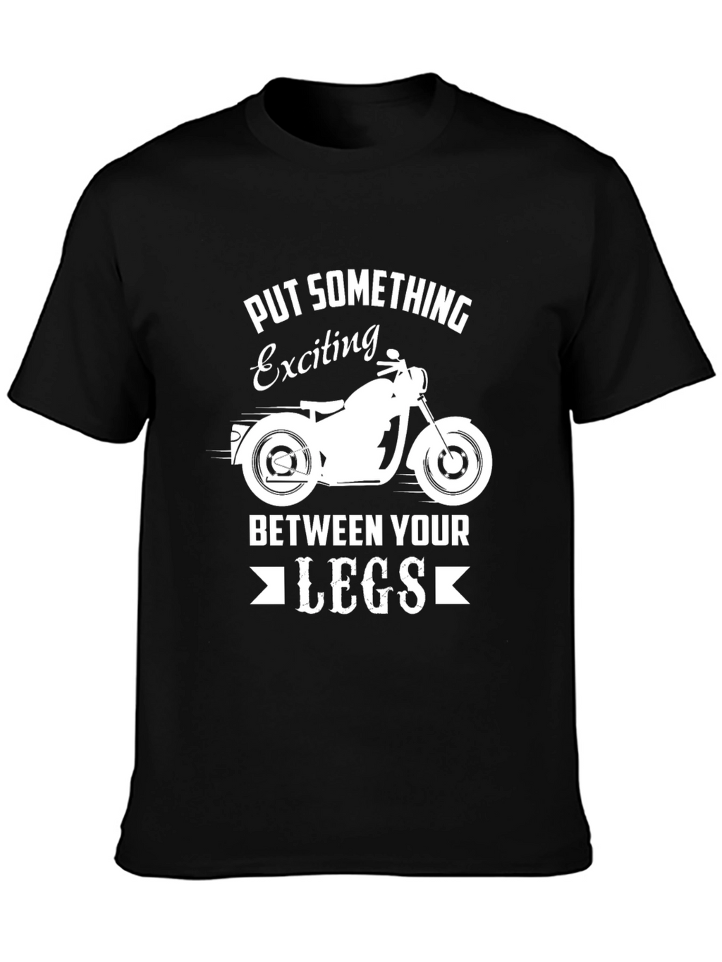 Exciting Motorcycle Graphic T-Shirt