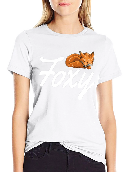Foxy Graphic Tee - Cool Casual Comfort