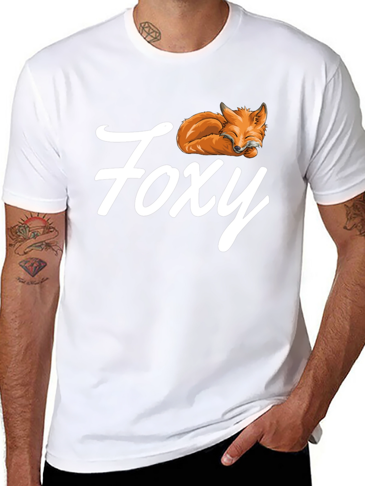 Foxy Graphic Tee - Cool Casual Comfort