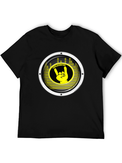 KOLASAROCKS Graphic Tee - Black Crew Neck