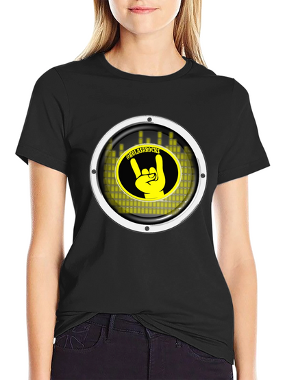 KOLASAROCKS Graphic Tee - Black Crew Neck