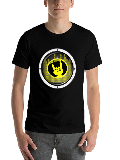 KOLASAROCKS Graphic Tee - Black Crew Neck