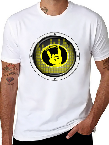KOLASAROCKS Graphic Tee - Black Crew Neck