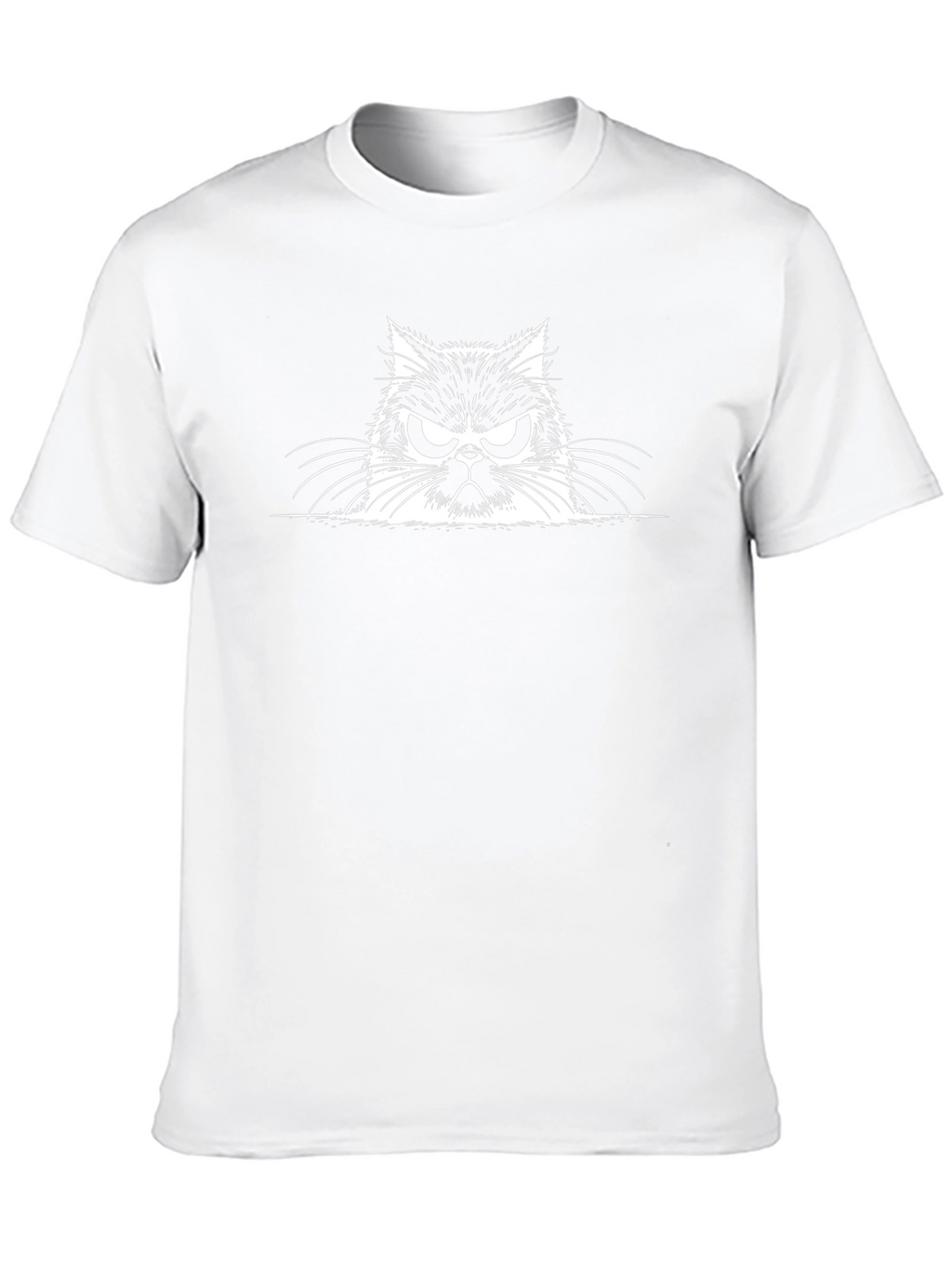 Grumpy Cat Graphic Tee - Mens Black T-Shirt