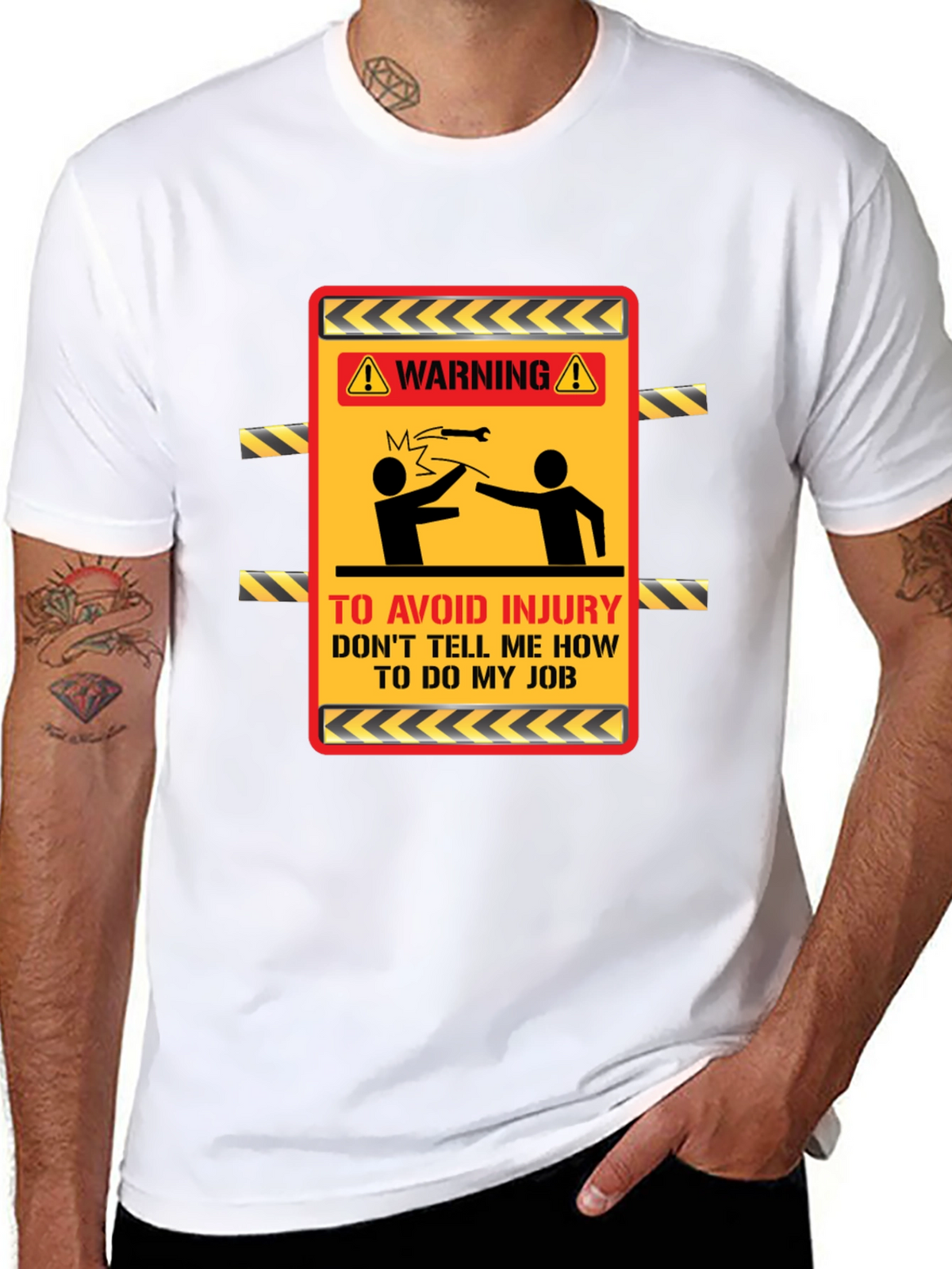 Warning Dont Tell Me How T-Shirt